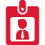employee badge icon